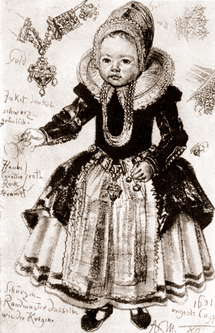  Adolpyh Von Menzel —— 穿着荷兰服装的女孩